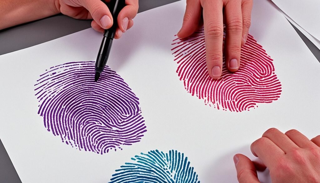 Fingerprinting process